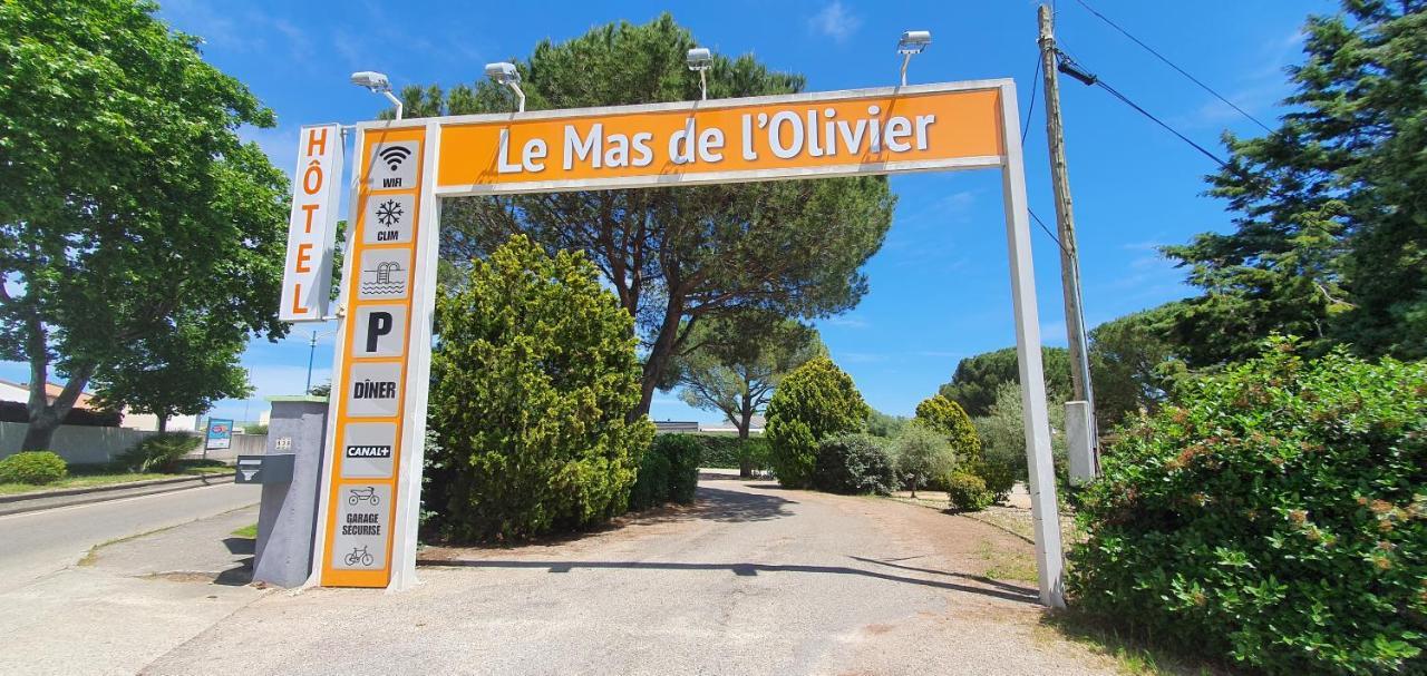 Hotel Restaurant Le Mas De L'Olivier 퐁생테스프릿 외부 사진
